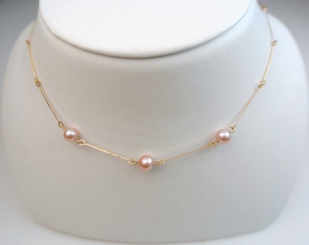 14k Gold, Pearl Trio