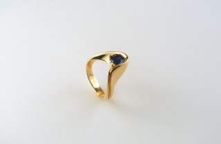 14k Gold and Sapphire